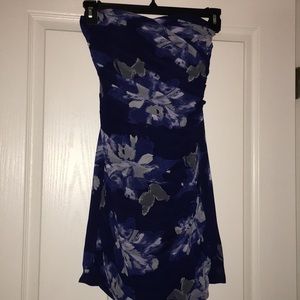 Strapless Flower Dress